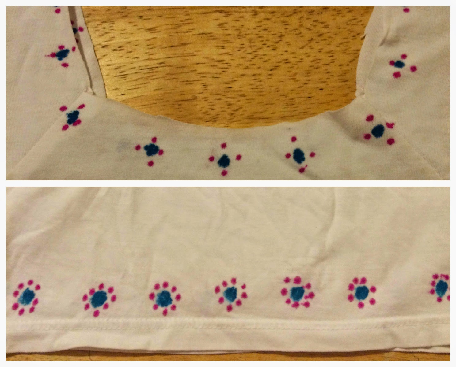 TieDye Toddler TShirt Nightgown Tutorial First Time Mom and Losing It