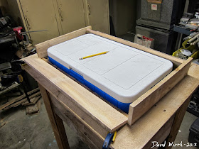building a lid for my cooler stand
