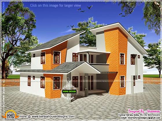 New house elevation