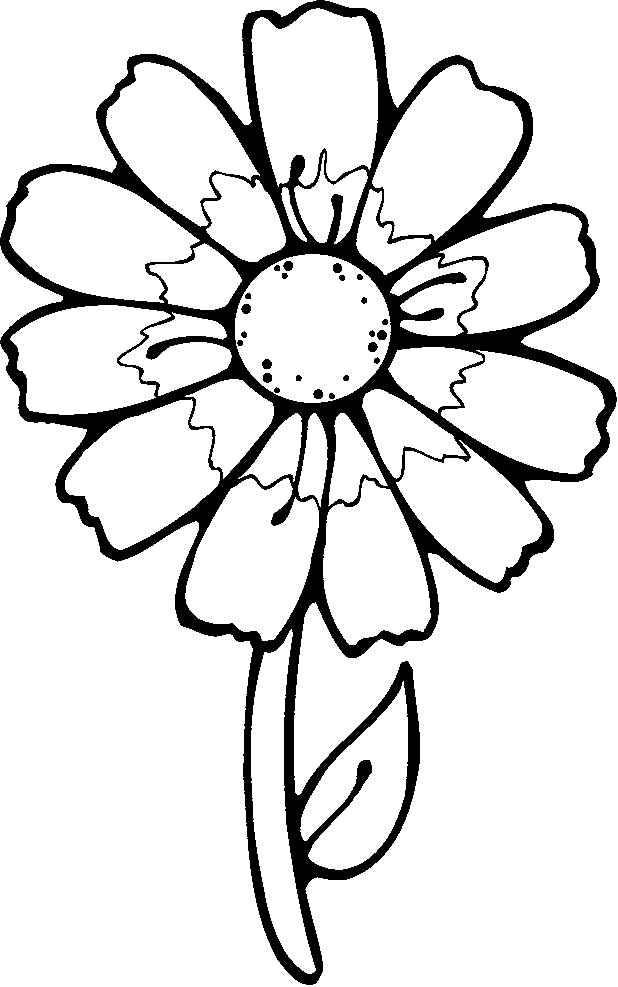 Coloring Pictures Of Large Flowers | big flower coloring pages printables Coloring Pictures Of Large Flowers | big flower coloring pages printables