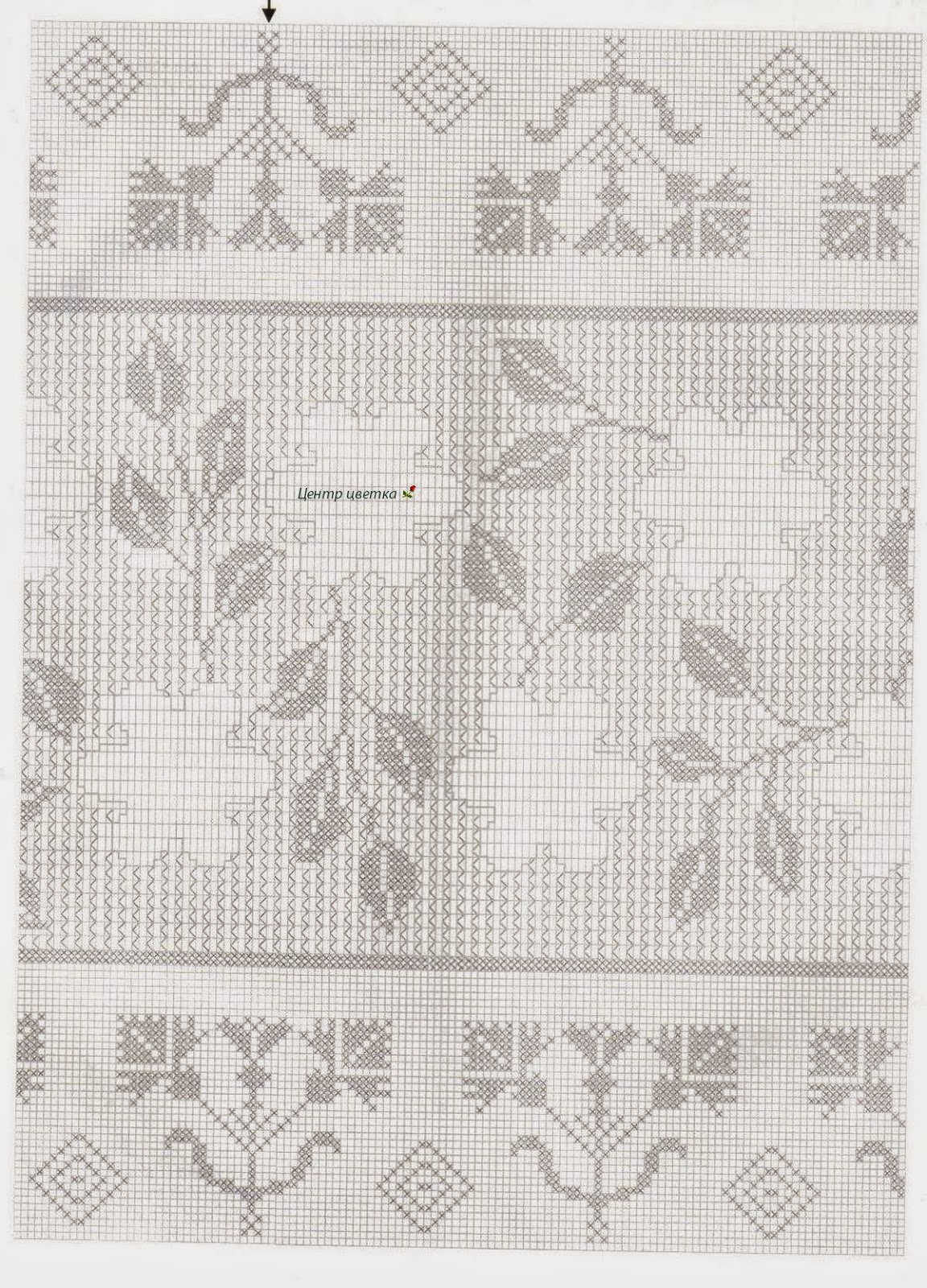 Crochet and arts Tablecloth rectangle