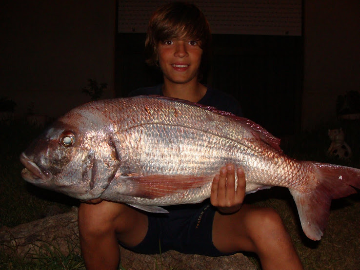 MEU FILHO DIOGO SANTOS COM O PARGO DE 6.120Kg