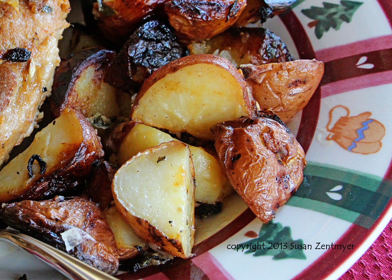 Love from the Kitchen Roasted Potatoes with Lemon Vinaigrette