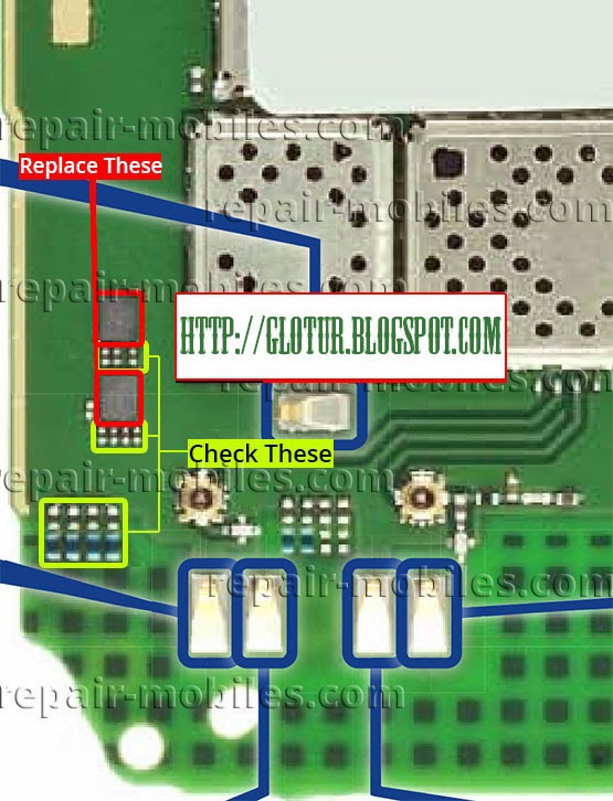 nokia asha 302 repair glotur