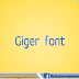خـــط Giger