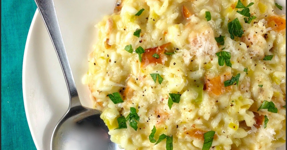 Kahakai Kitchen Smoked Trout and Leek Risotto {One Photo Friday}