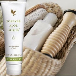 Forever Aloe Scrub® Sữa rửa mặt và toàn thân có cát
