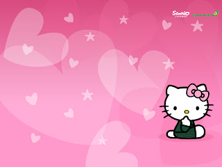 Hello Kitty desktop wallpaper background 1024x768