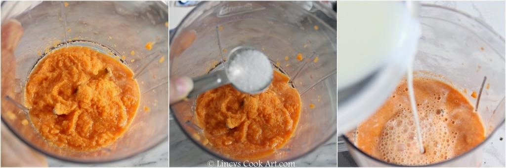 Carrot Milkshake ~ Lincy's Cook Art