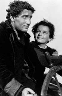 Spencer Tracy and Freddie Bartholomew in Captains Courageous