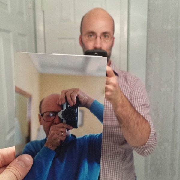Carollo recreated one of his grandfather's old selfies. - He Traveled To The EXACT Same Places As His Grandparents, The Photos Brought A Lump To My Throat. Carollo recreated one of his grandfather's old selfies. - He Traveled To The EXACT Same Places As His Grandparents, The Photos Brought A Lump To My Throat.