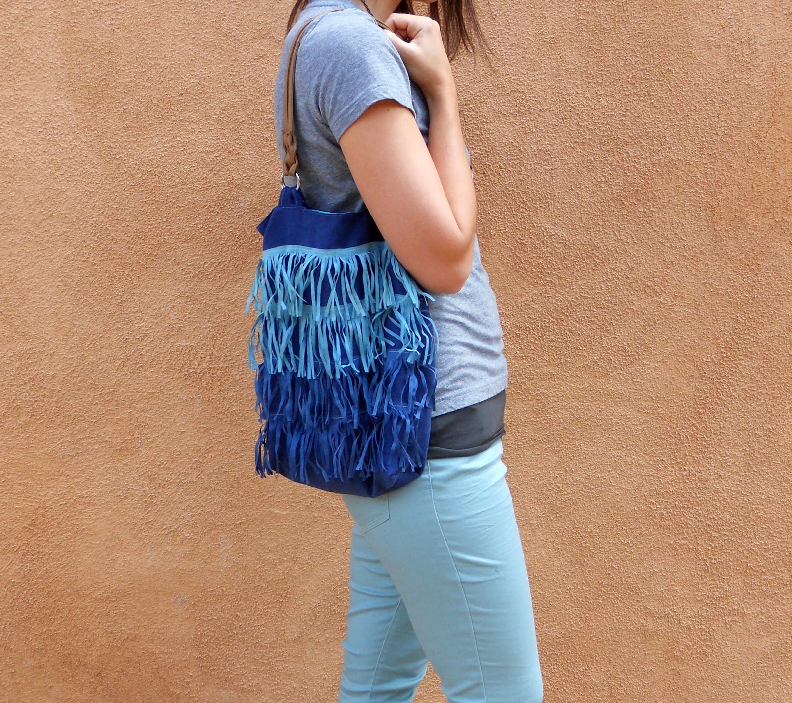 Corner Window Crafts Anthropologie Inspired Fringe Bag