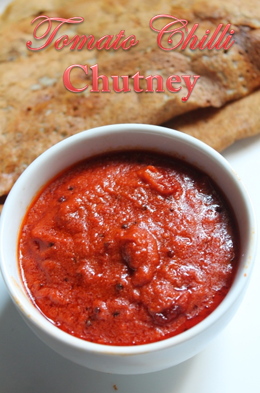 YUMMY TUMMY Easy Tomato Chilli Chutney Recipe