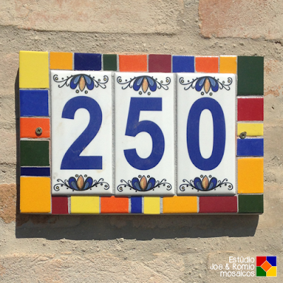 Numeral horizontal linha "Caminito"