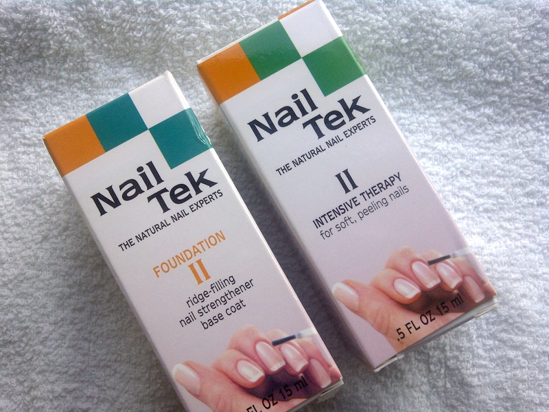 I bought Nail Tek Foundation II and Intensive Therapy