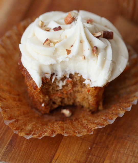 Half Baked Best Ever Carrot Cake Cupcakes