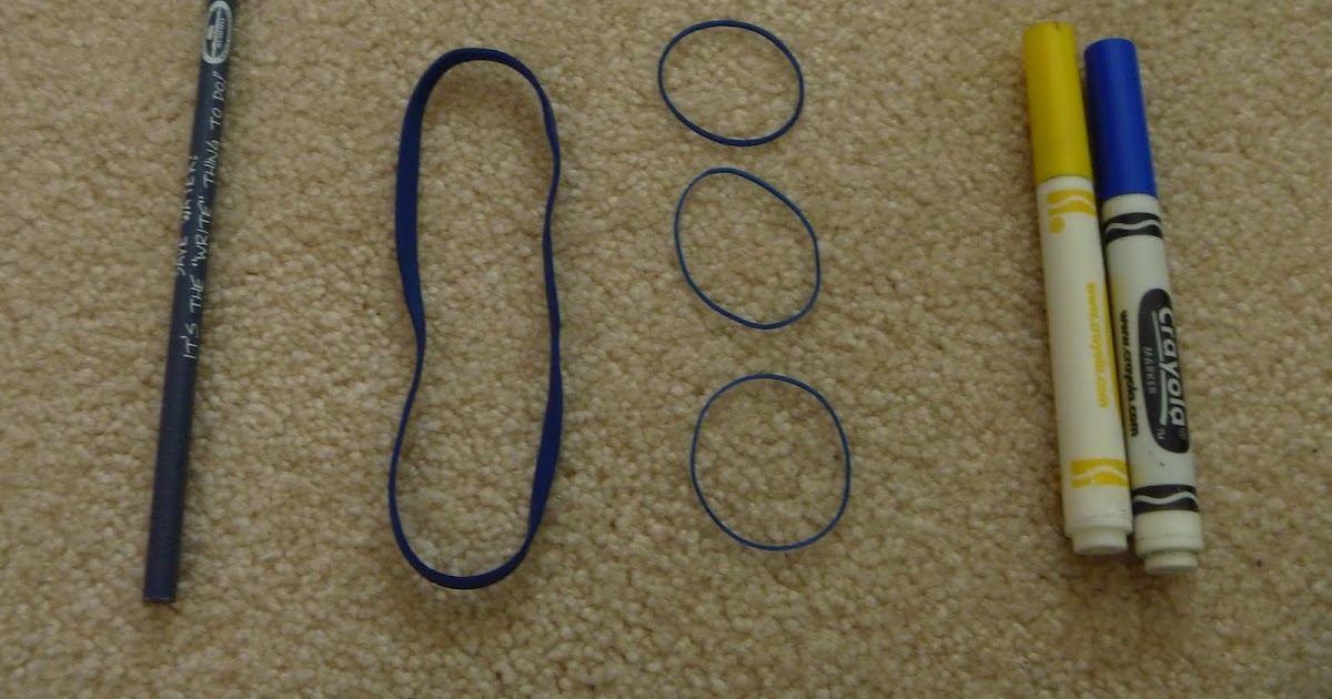 Neon Section How to make a pencil slingshot