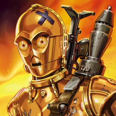 J'ai immédiatement su que ce robot était un vrai dur en remarquant les deux rustines inutiles sur son front.