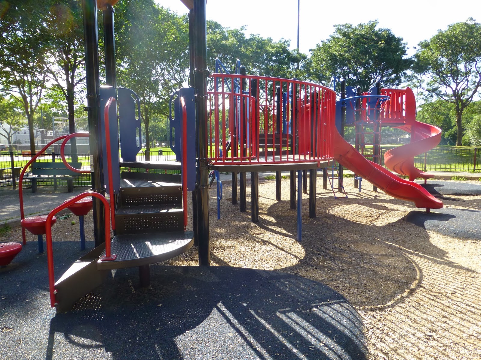 Visiting Brookline Playgrounds: Rogers Park
