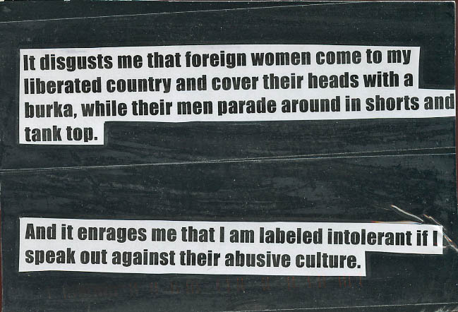 Submission from postsecret I couldn't agree more with : r/atheism