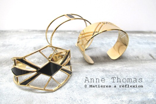 Manchettes graphiques Anne Thomas