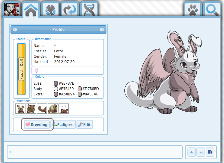 OviPets - A virtual pet game focused on genetics and breeding!