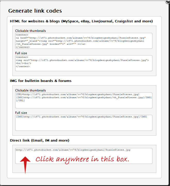 link code