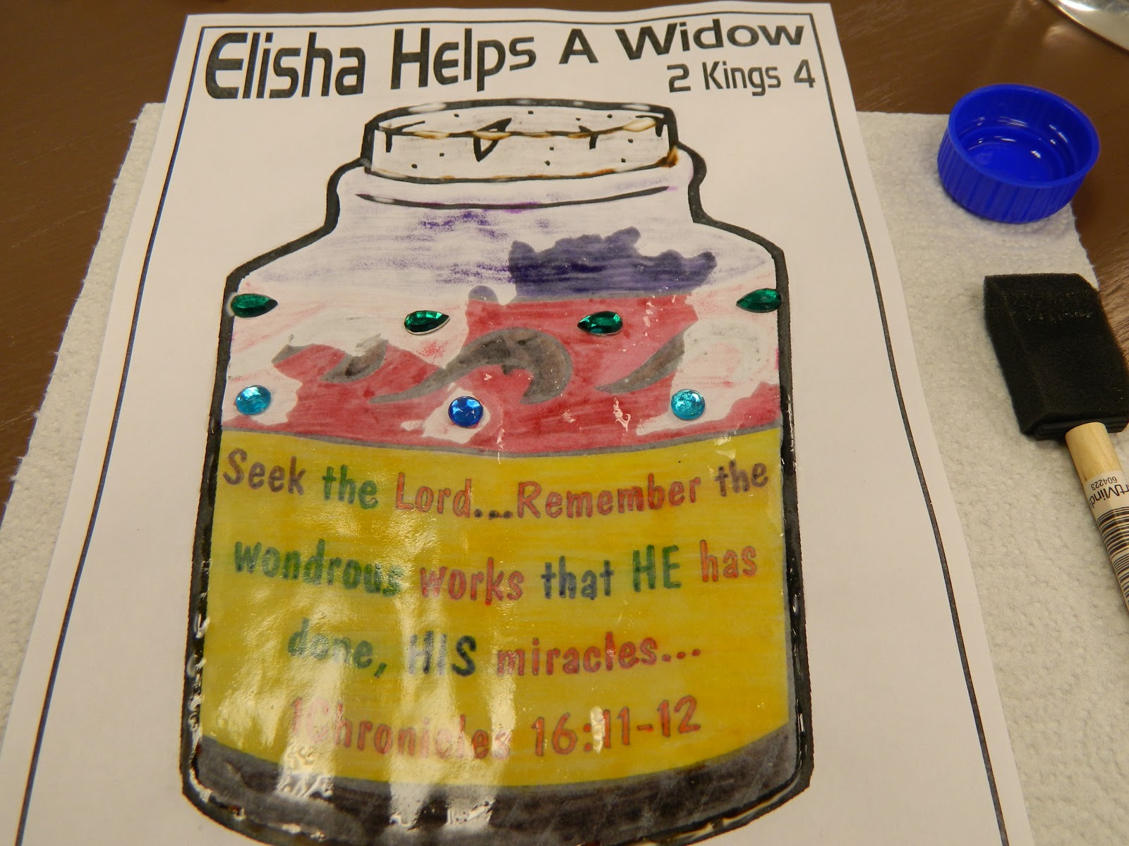 Hands On Bible Teacher Elisha and the Widow