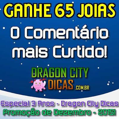 Ganhe 65 Joias - O Comentário mais Curtido - Dezembro! Ganhe 65 Joias - O Comentário mais Curtido - Dezembro!