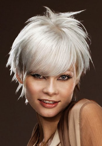 superb hairstyle hair color white