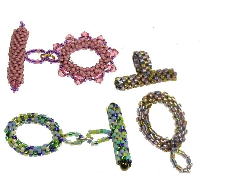 How to Make Bead Woven Clasp Tutorials The Beading Gem's Journal