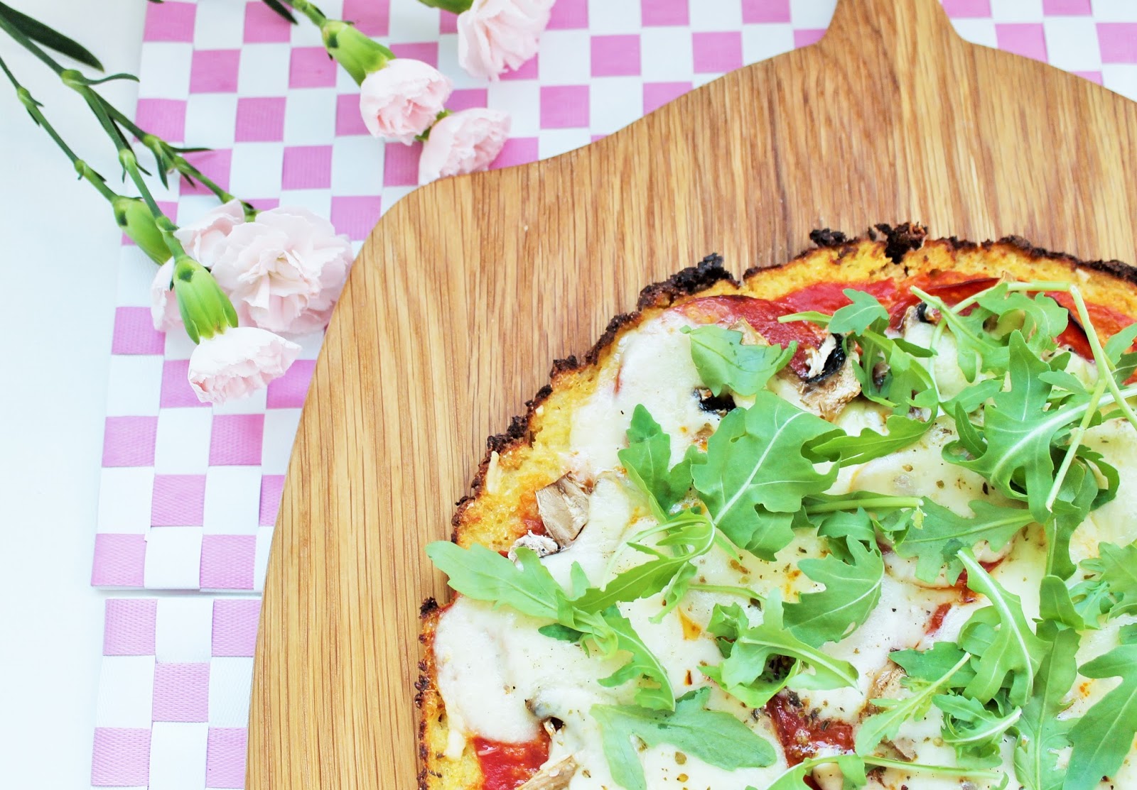 Delicious & Gluten Free Gluten Free Cauliflower Pizza Base