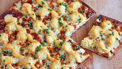 tot tater pizza loaded recipe cheese hot sauce nacho casserole serve oven check recipes tator bacon tots