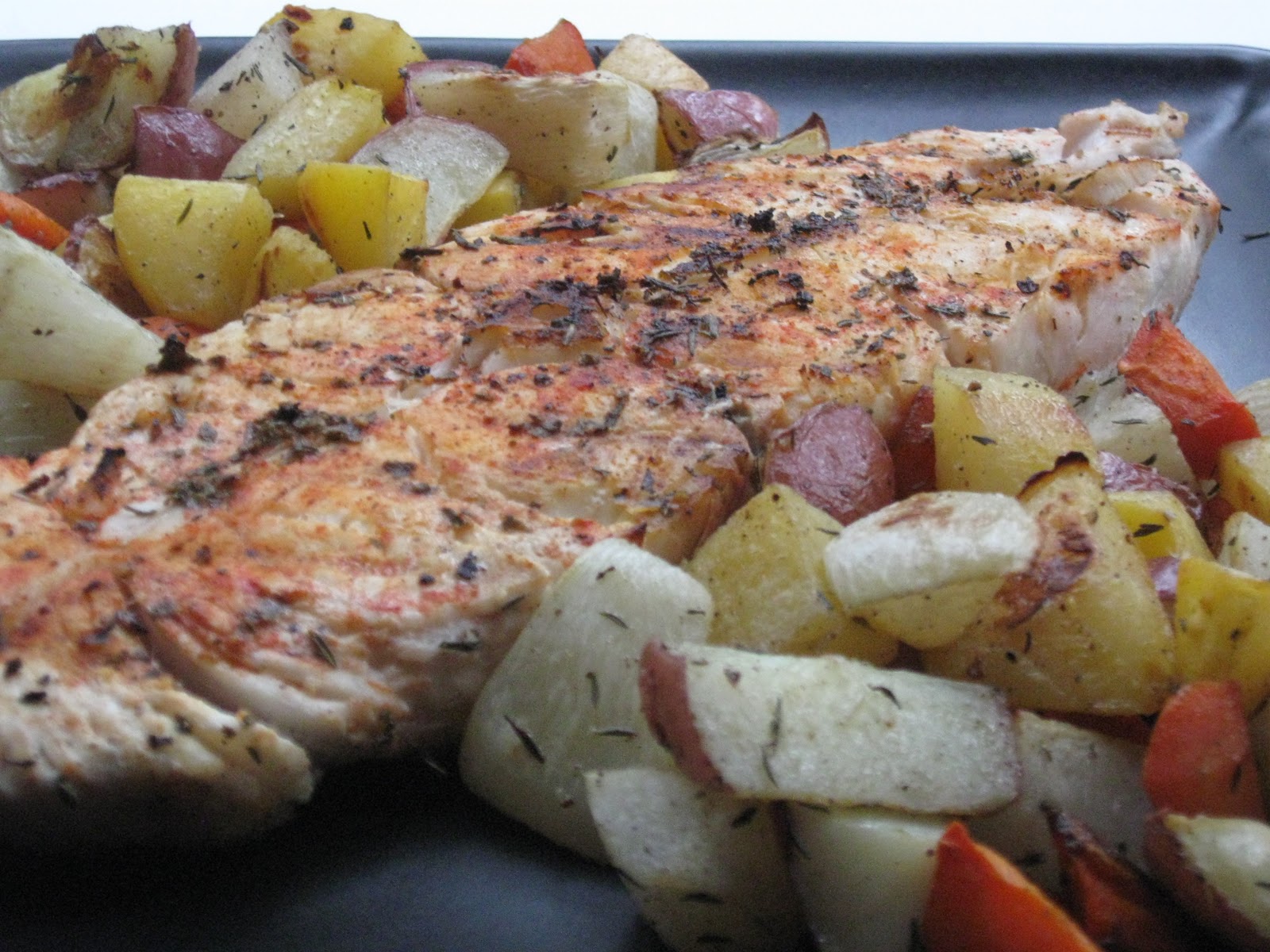 food i make Grilled Halibut Steak