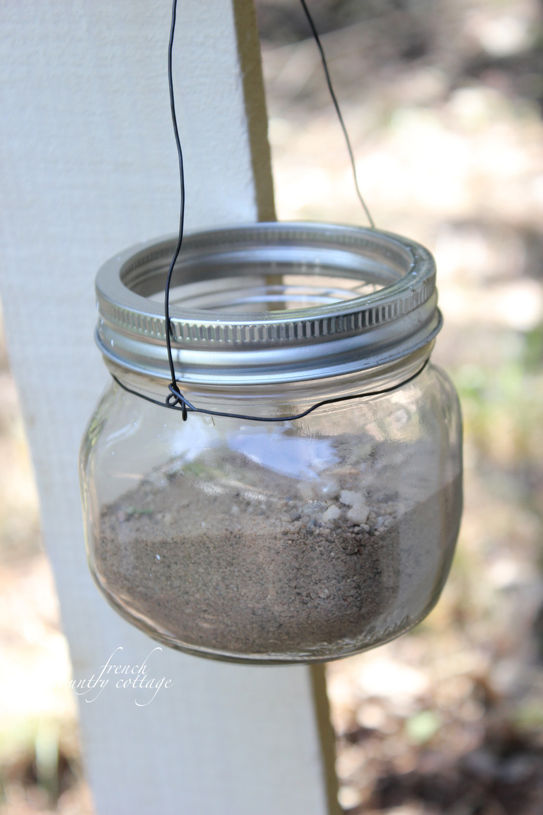 Solar powered mason jar lights FRENCH COUNTRY COTTAGE