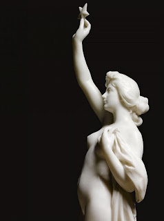 Night Henri Weigele, French sculptor, 1858 - 1927 White marble, marble Auction details at Invaluable.