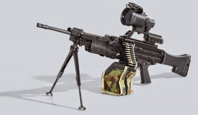 HK MG4 MG 43 Machine Gun