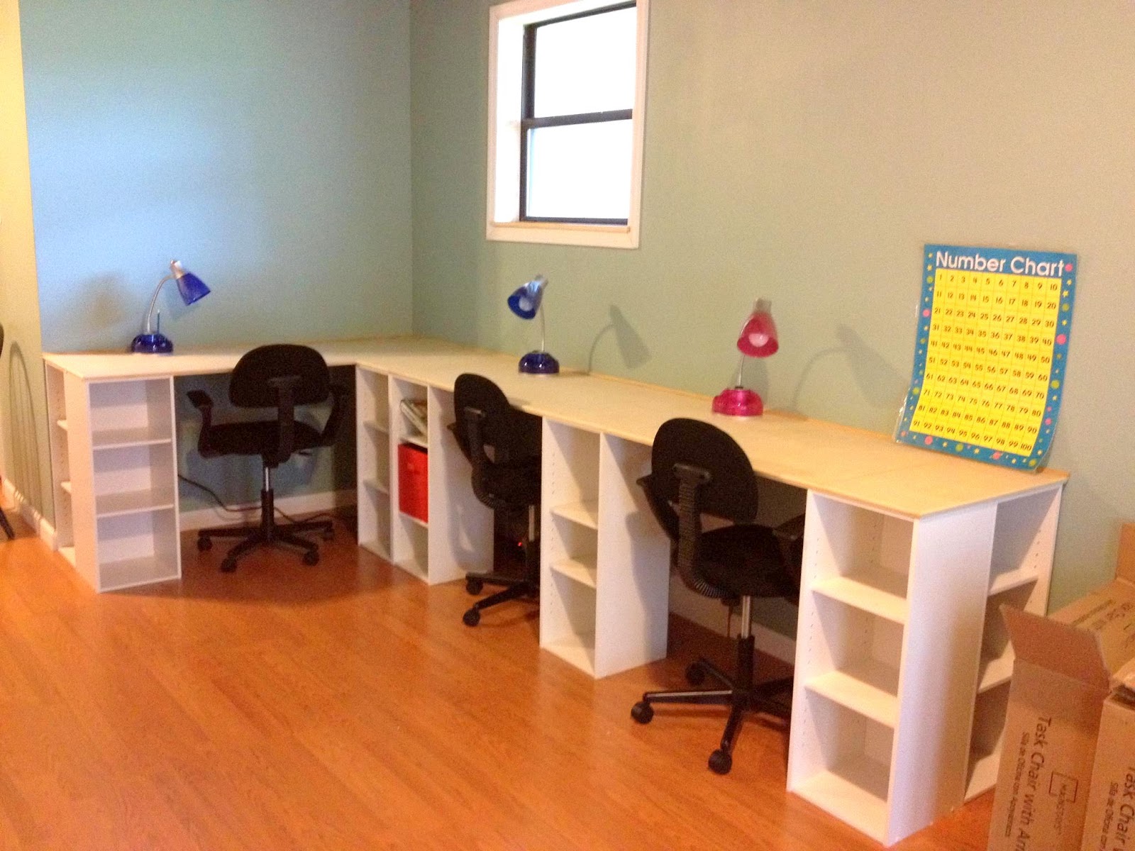 Ikea desks perfect Homeschool room organization, Homeschool rooms, School room