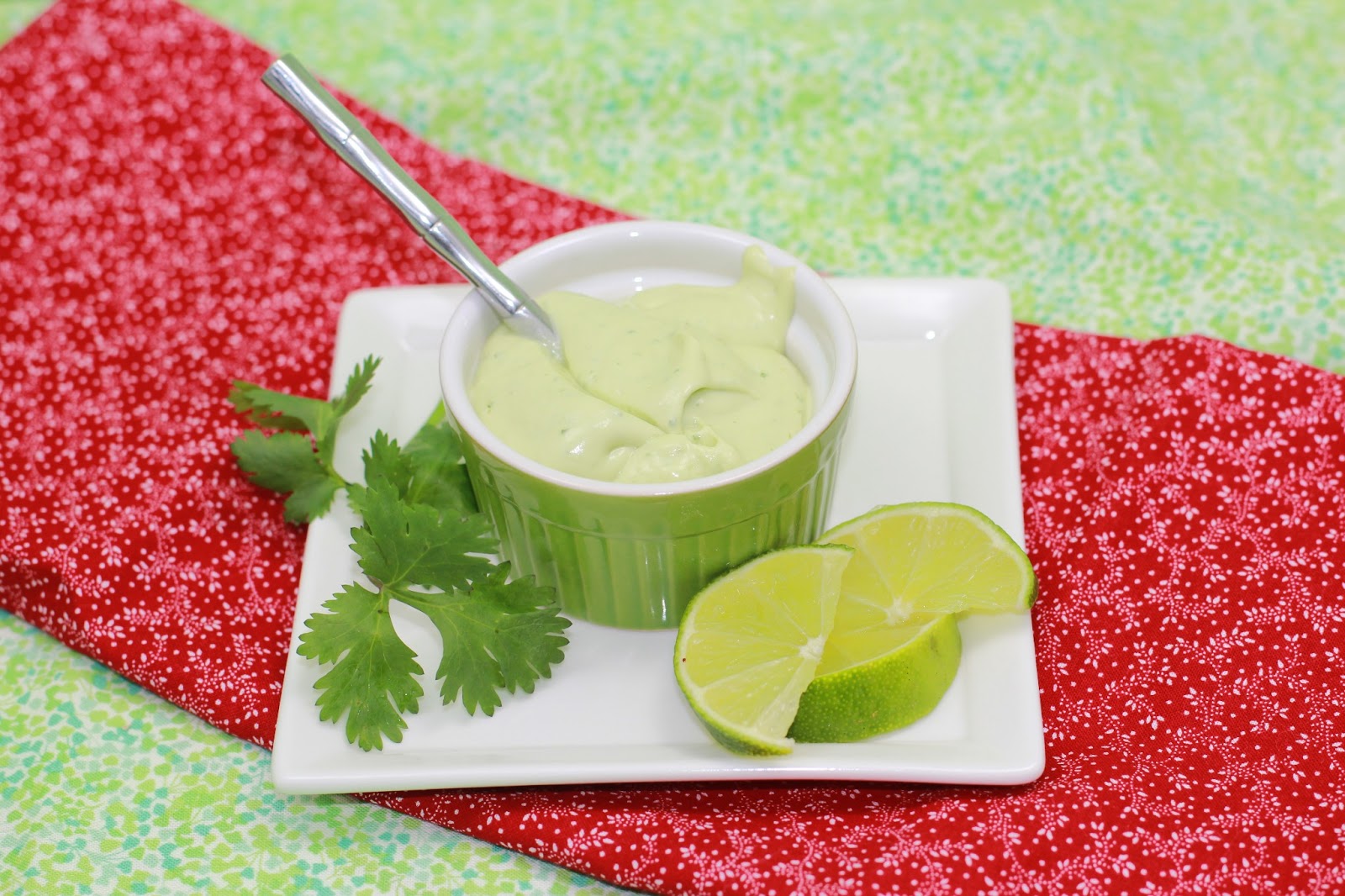 Michelle's Tasty Creations Cheesy Chicken Flautas with Avocado Cream