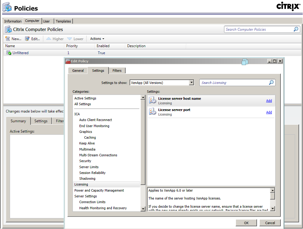 Get the License Server Name in XenApp Environment