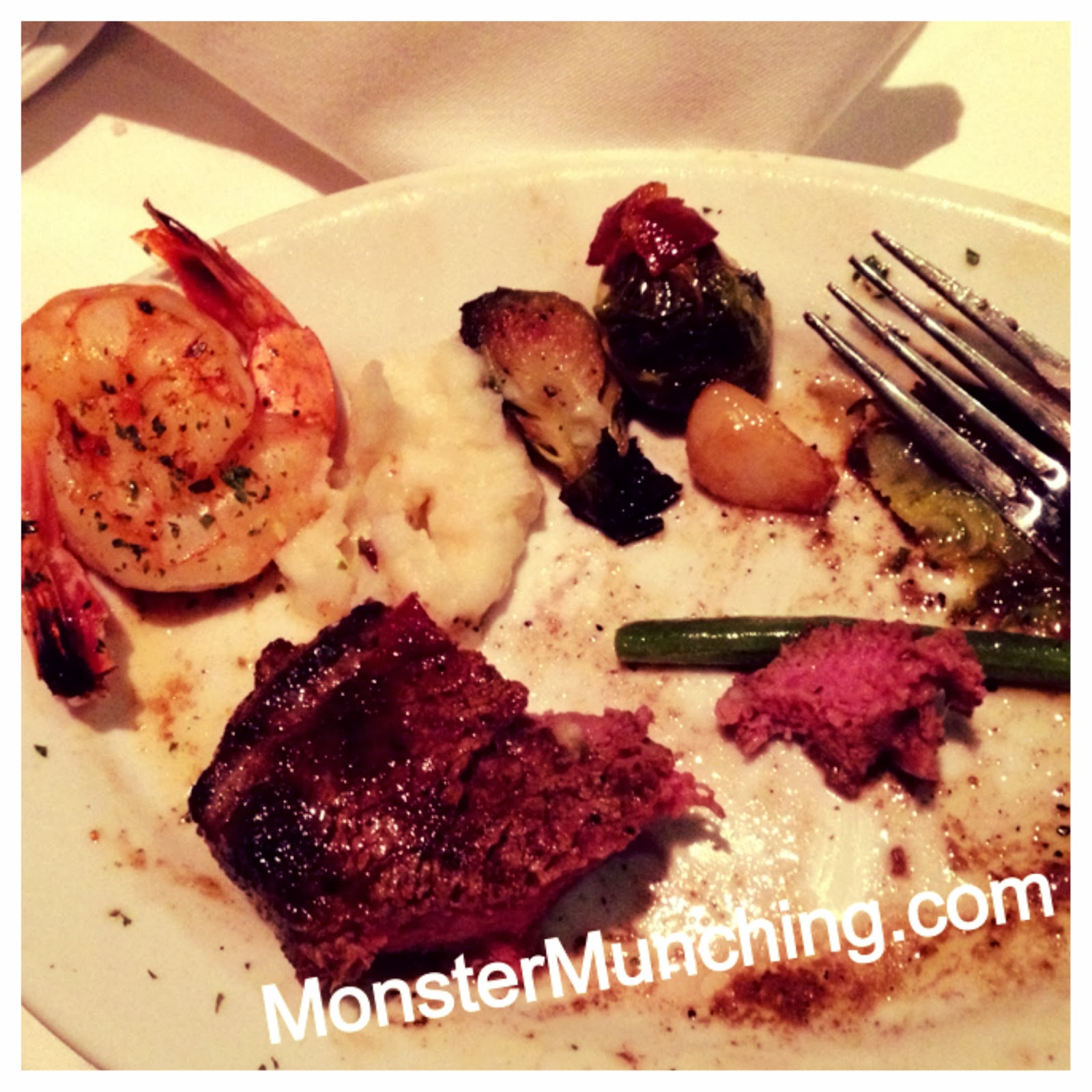 Monster Munching Ruth's Chris Steakhouse Irvine