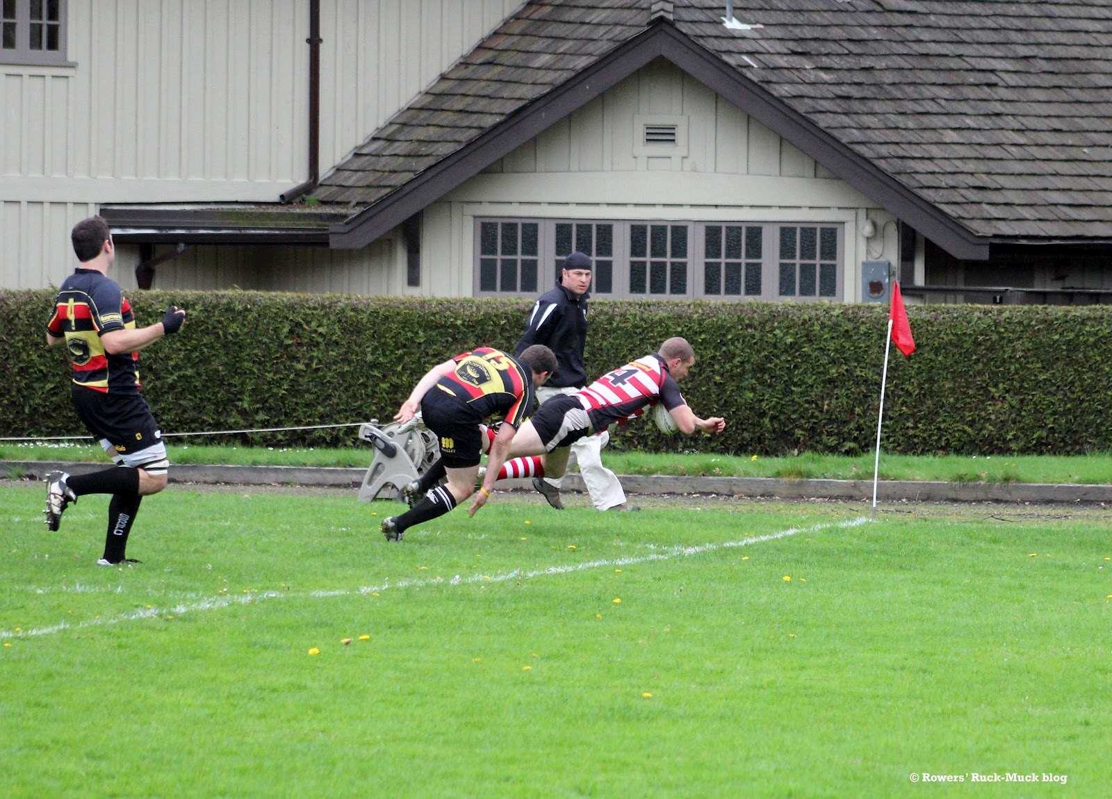 Rowers cruise to victory Vancouver Rowing Club Rugby