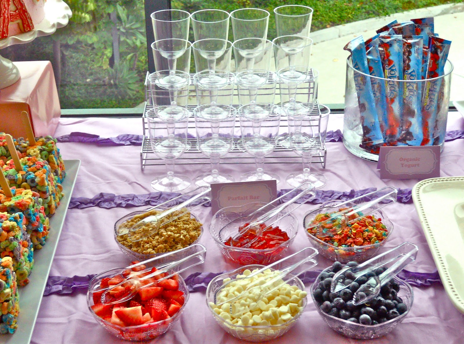 yogurt parfait bar for breakfast party Food Savory and Meals Pin…