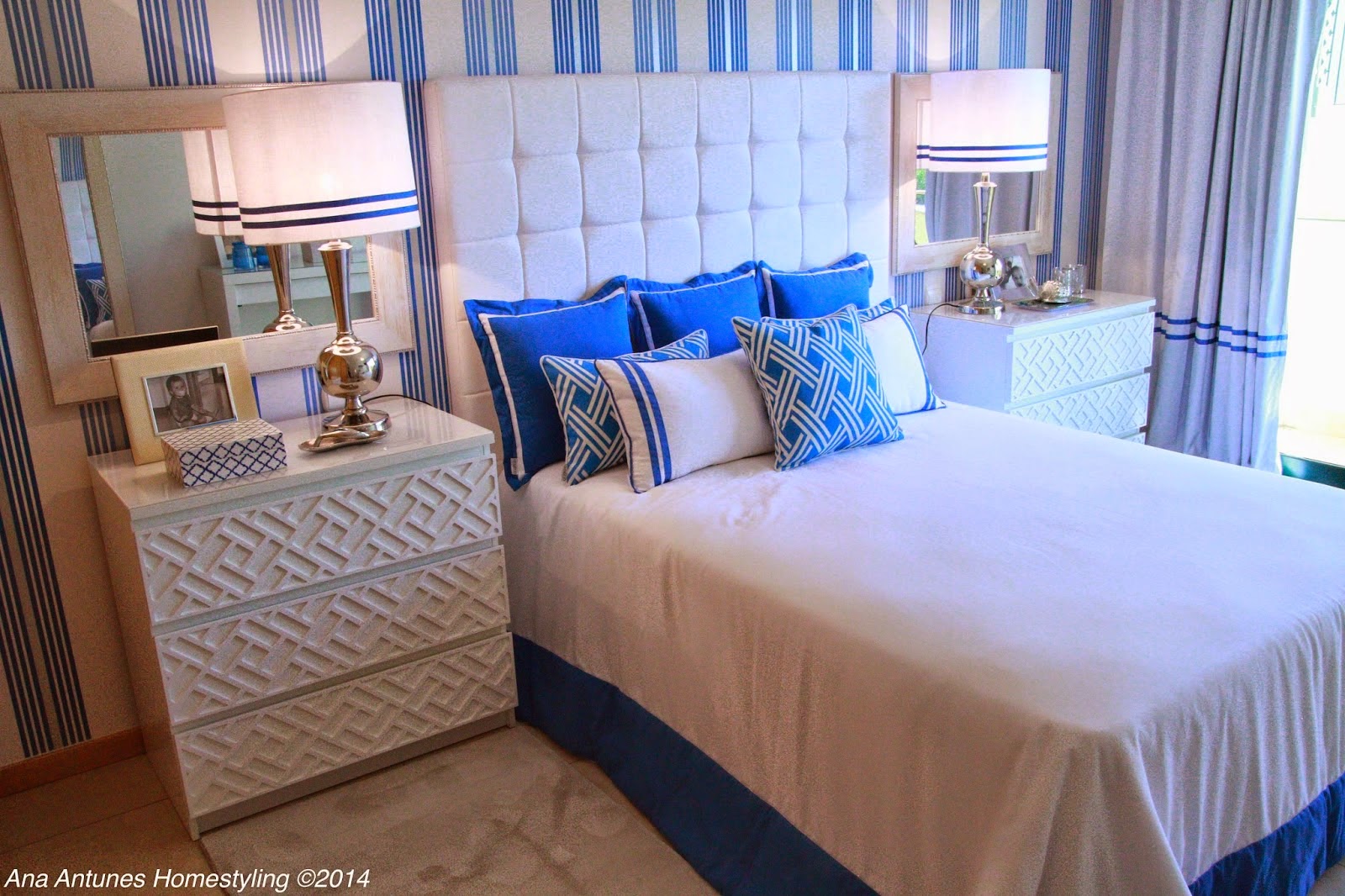 Decoration and Ideas Cobalt Blue Bedroom