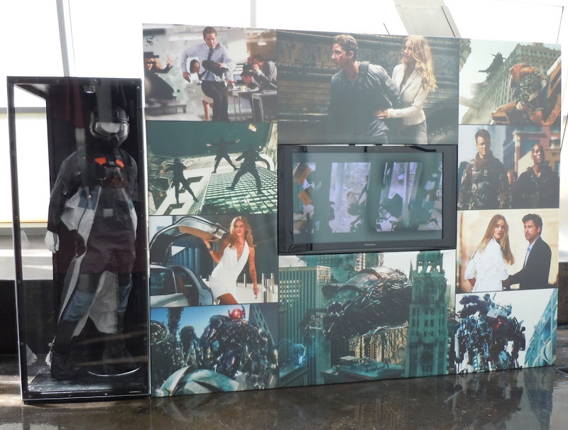 Transformers 3 wing-suit costume display