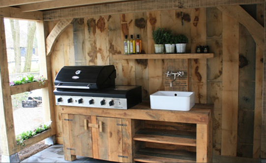 KALINKI Altana z letnią kuchnią Arbor with outdoor kitchen -> Kuchnia Letnia Maja W Ogrodzie KALINKI Altana z letnią kuchnią Arbor with outdoor kitchen -> Kuchnia Letnia Maja W Ogrodzie