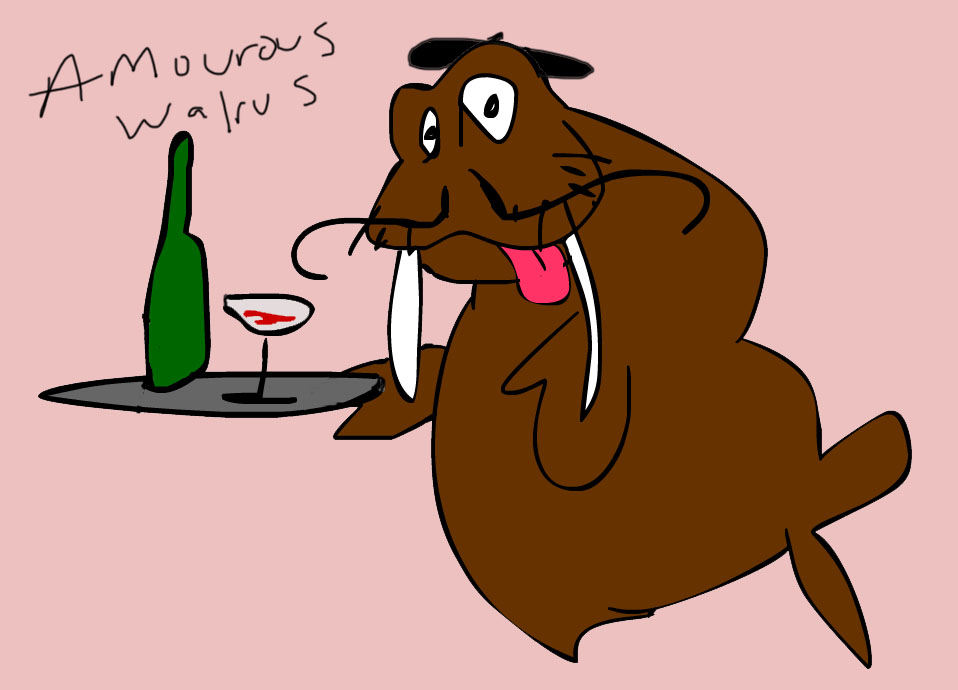 PanaSonja: A Walrusy Valentine's day