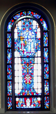 St. Sebastian's Stain Glass Window