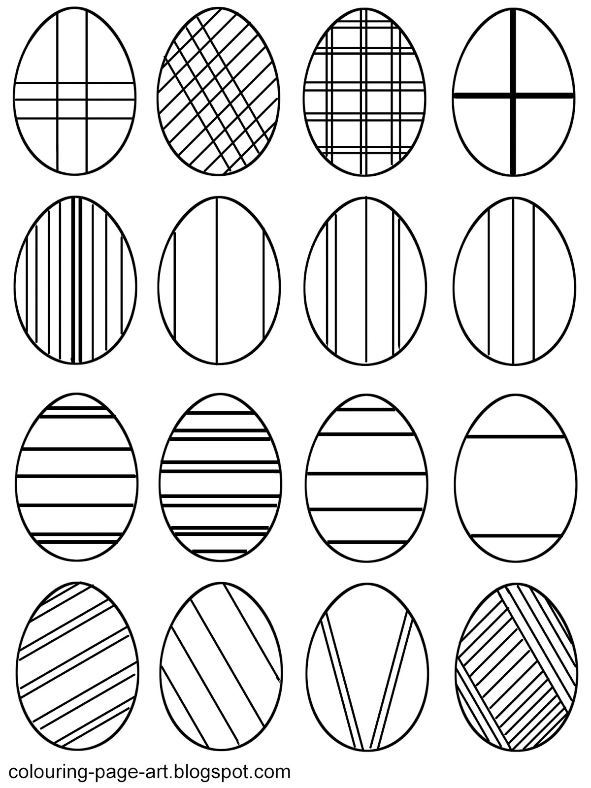 Easter Egg Designs Coloring Pages #10 Easter Egg Designs Coloring Pages #10