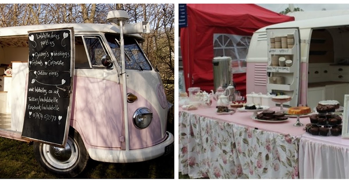 Brilliant Vintage Camper Van Wedding Catering